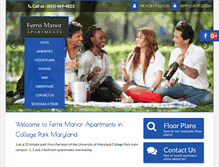 Tablet Screenshot of ferrismanorapts.com